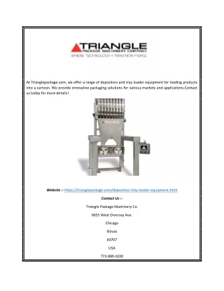 at trianglepackage com we offer a range