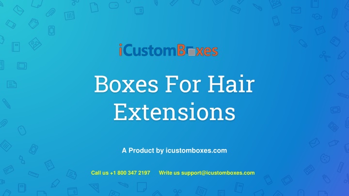 boxes for hair extensions