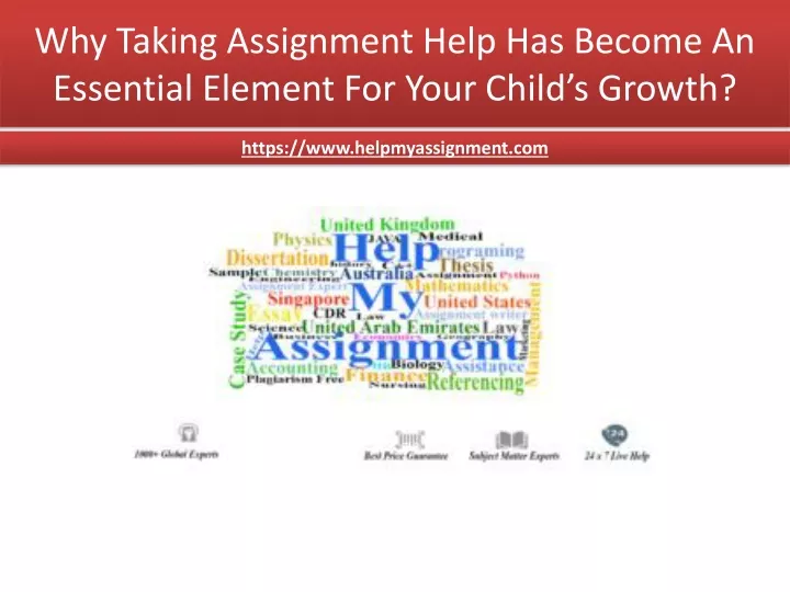 why taking assignment help has become an essential element for your child s growth