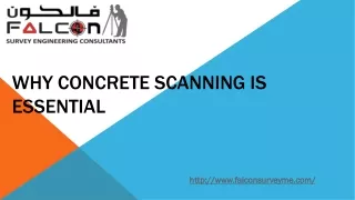 why concrete scanning is essential