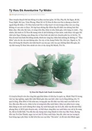 t h u aventurine t nhi n