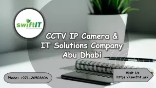 IT Support Company in Abu Dhabi