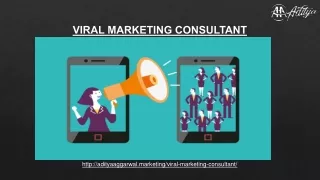 Find one of the best viral marketing consultant
