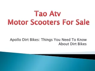 apollo dirt bikes things you need to know about dirt bikes