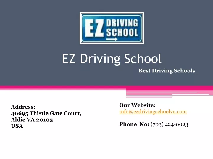 ez driving school