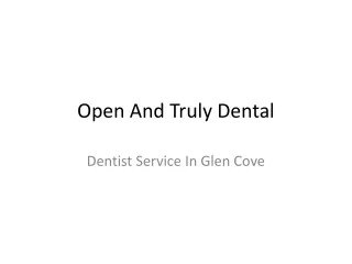 Best Dentist Service In Glen Cove