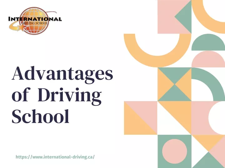 advantages of driving school