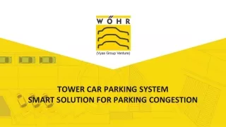 tower car parking system smart solution