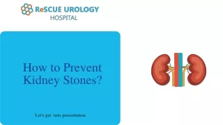 How to prevent kidney stones? | Best Urologist in Bangalore | Rescue Hospital