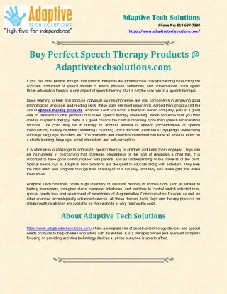 adaptive tech solutions