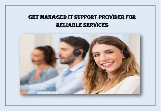 PDF: Get Managed IT Support Provider For Reliable Services