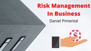risk management in business daniel pimental