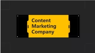 Content Marketing Company