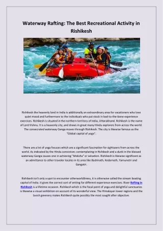 rishikesh rafing deals