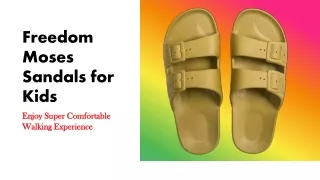 Best Place to Buy Freedom Moses Sandals for Kids Online