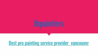 Exterior House Painting Services Company in Vancouver
