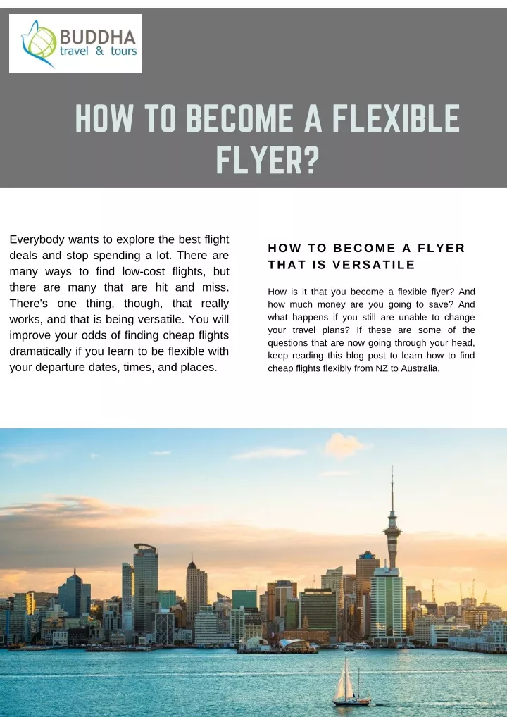 how to become a flexible flyer