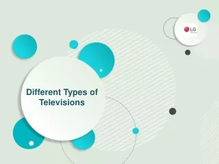 different types of televisions
