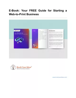 e book your free guide for starting
