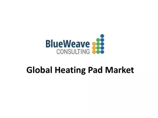 global heating pad market