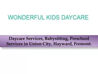 Daycare Services in Hayward