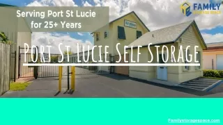 Port St Lucie Self Storage