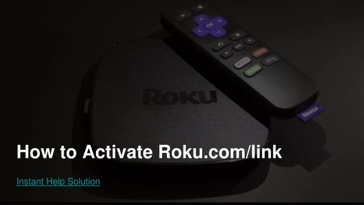 how to activate roku com link