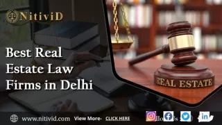 Nitivid- Civil Dispute or litigation lawyer in Delhi NCR, India