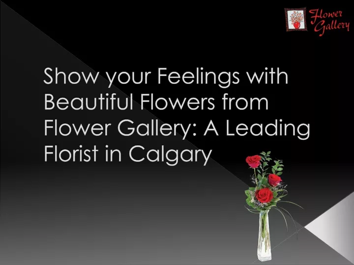 show your feelings with beautiful flowers from flower gallery a leading florist in calgary