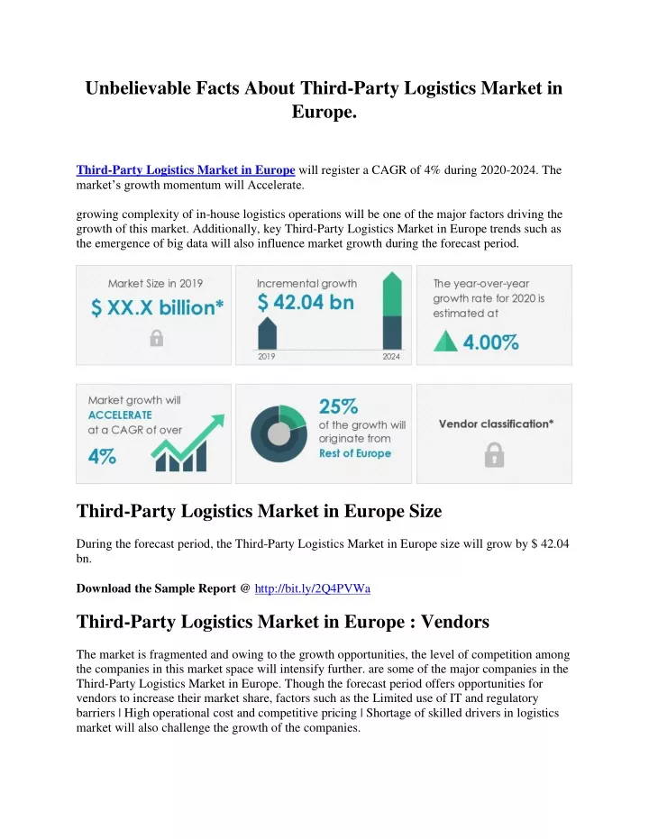 unbelievable facts about third party logistics