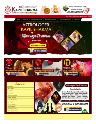 Best Vashikaran Specialist in Mumbai - Astrologer Kapil Sharma Ji Call Now  91-9876469829 - India