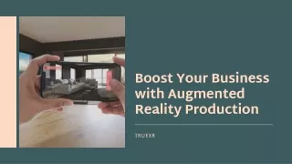 boost your business with augmented reality