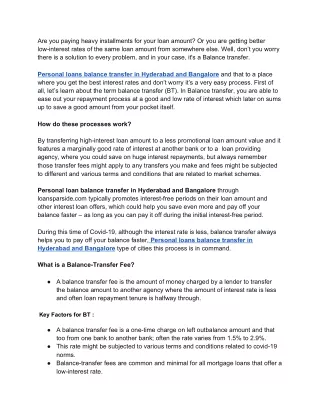 are you paying heavy installments for your loan