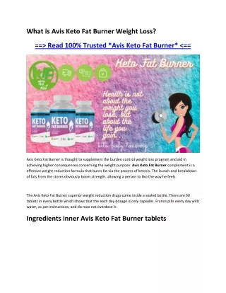 Avis Keto Fat Burner : Must Read About pharmacie OF Keto Fat Burner Avis