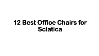 12 Best office Chairs for Sciatica
