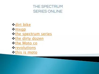dirt bike mxgp the spectrum series the dirty