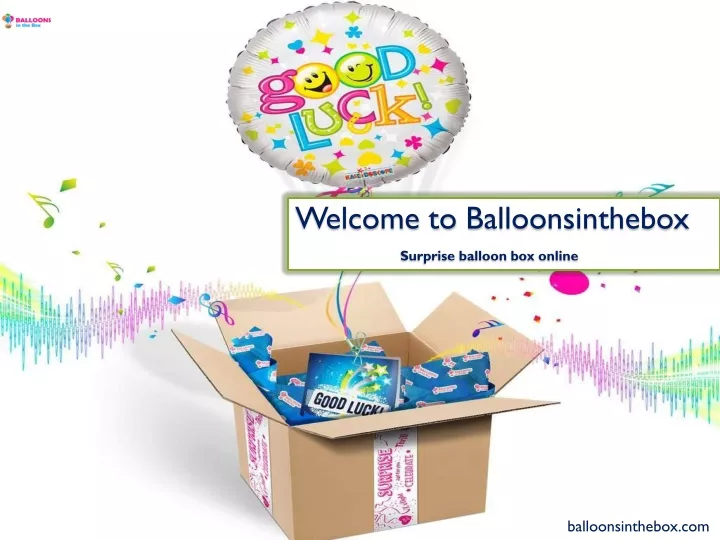 welcome to balloonsinthebox surprise balloon box online