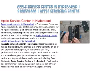 Apple Servicing Center | Nearest Iphone Repair | Gachibowli | Madhapur