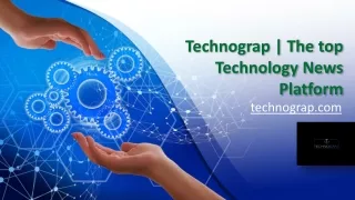 Find top USA technology news with Technograp