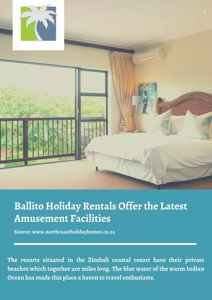 ballito holiday rentals offer the latest