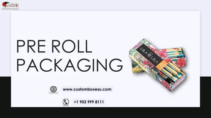 pre roll packaging