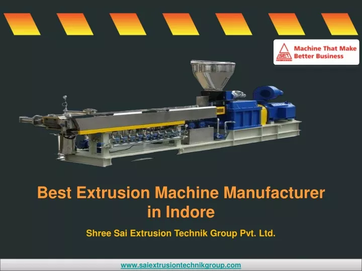 best extrusion machine manufacturer in indore