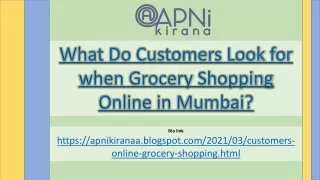 Grocery Shopping Online Customers Tips