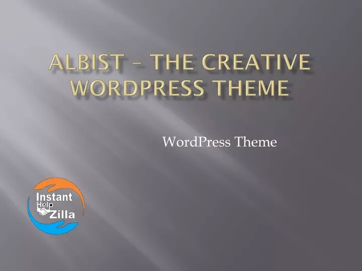 albist the creative wordpress theme