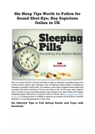 six sleep tips worth to follow for sound shut