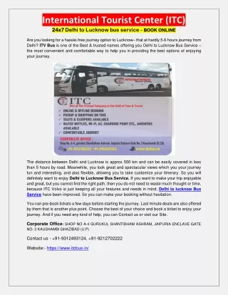 international tourist center itc 24x7 24x7 delhi