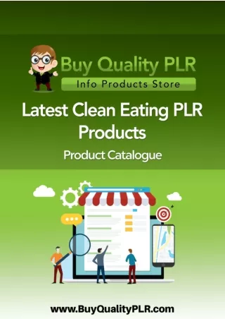Top Selling Clean Eating PLR Courses and Guides in 2021