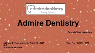 Permanent Tooth Filling by Admire Dentistry