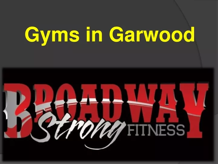 gyms in garwood