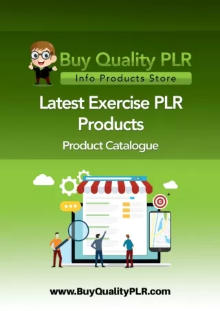 Top Selling Exercise PLR Courses and Guides in 2021